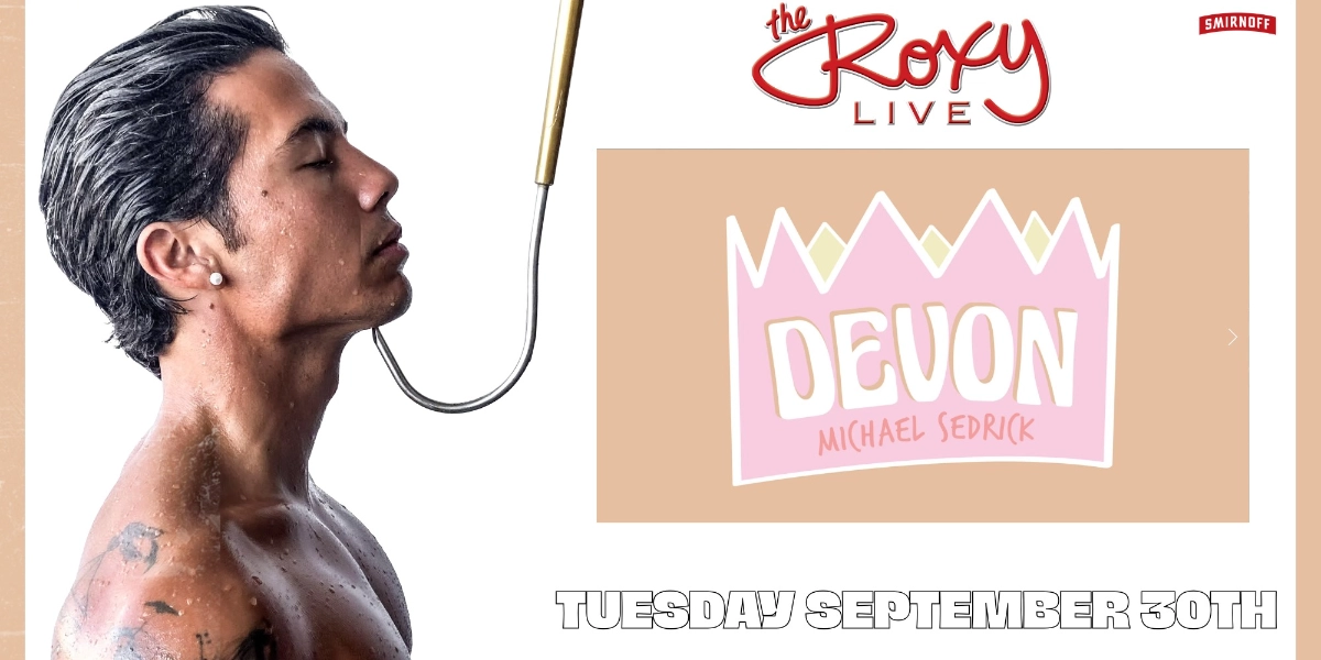 Event image for DEVON MICHEAL SEDRICK