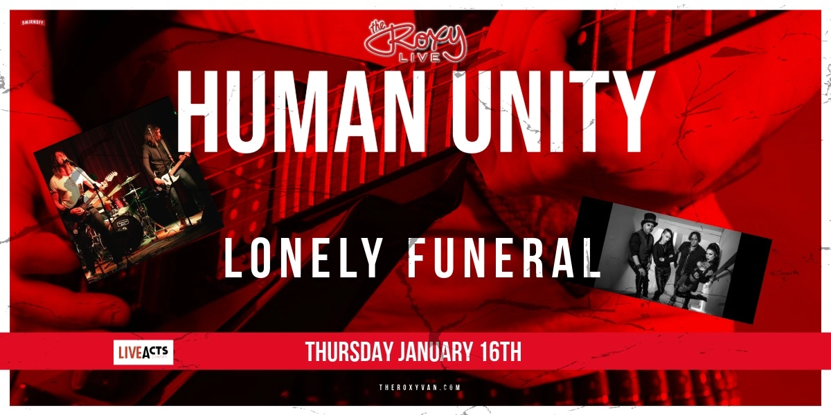 Event image for HUMAN UNITY / LONELY FUNERAL
