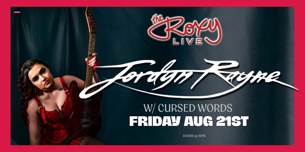 Event image for JORDYN RAYNE W/ CURSED WORDS