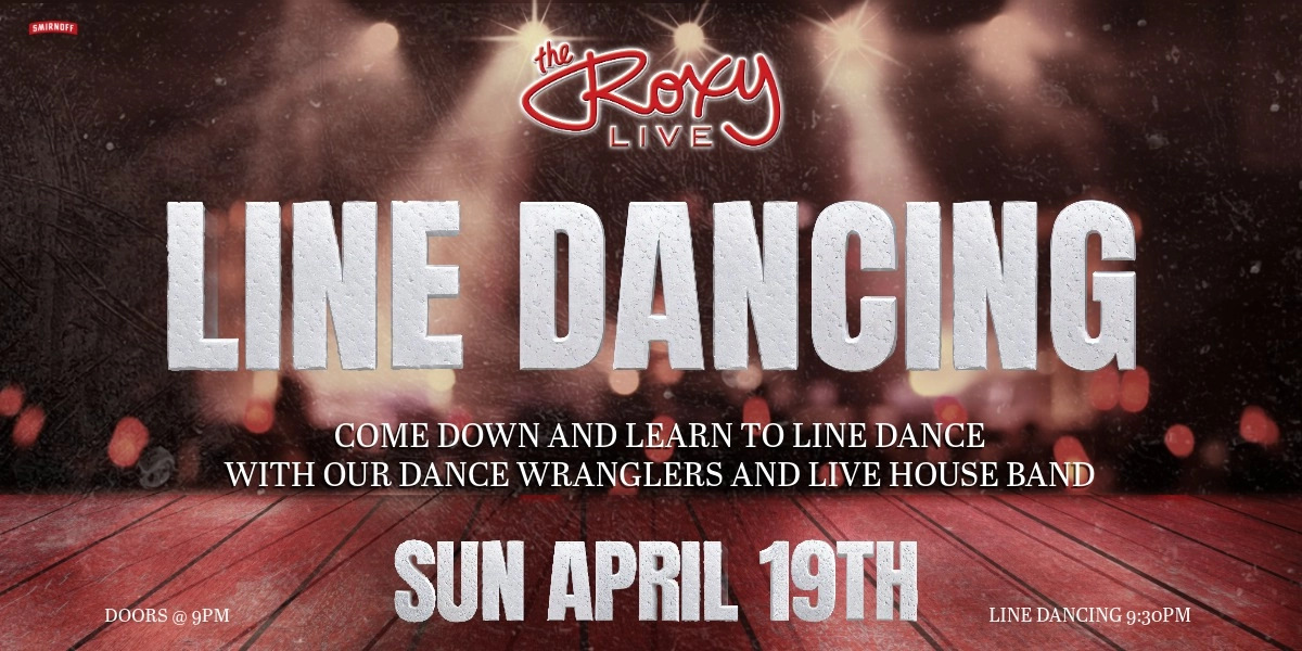 Event image for LINE DANCING SUN APRIL 19TH