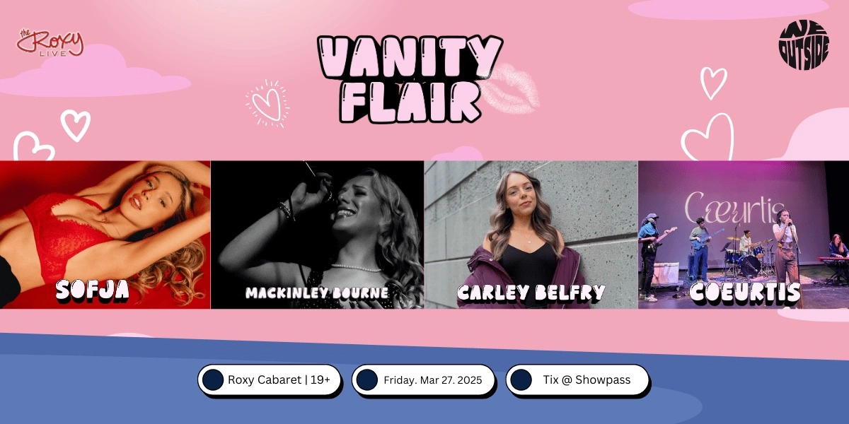 Event image for MACKINLEY BOURNE / CARLEY BELFRY / COEURTIS / SOFJA