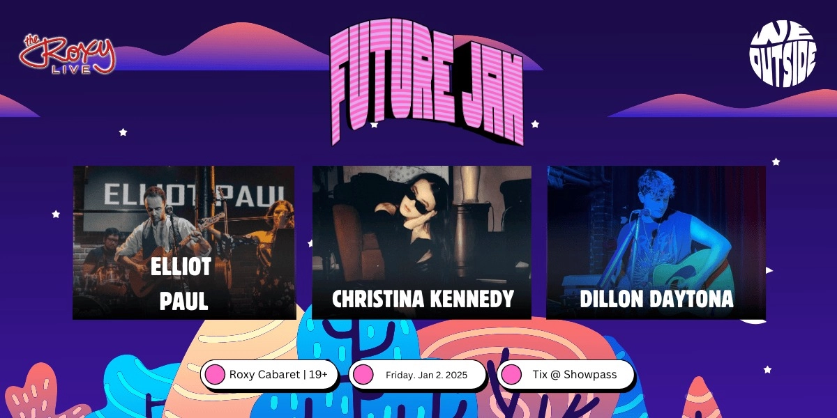 Event image for ELLIOT PAUL / CHRISTINA KENNEDY / DILLON DAYTONA