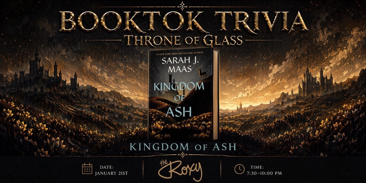 Event image for Throne of Glass Series FINALE! Kingdom Of Ash
