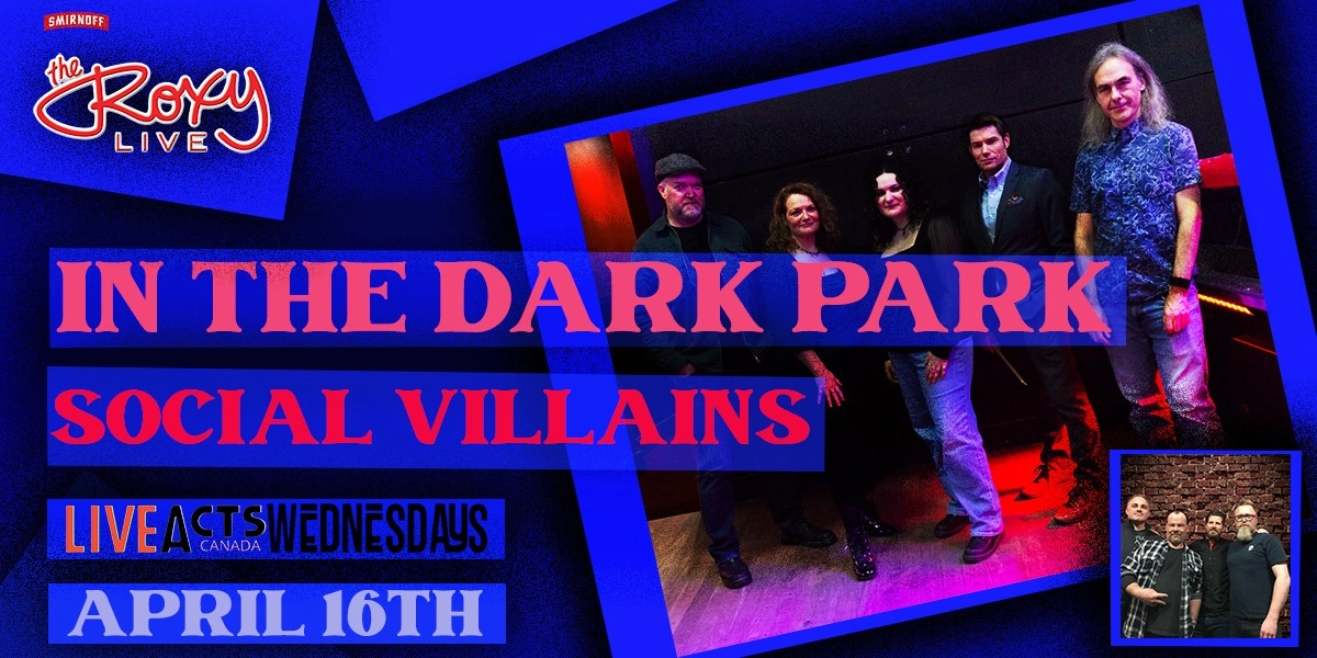 Event image for IN THE DARK PARK / SOCIAL VILLIANS