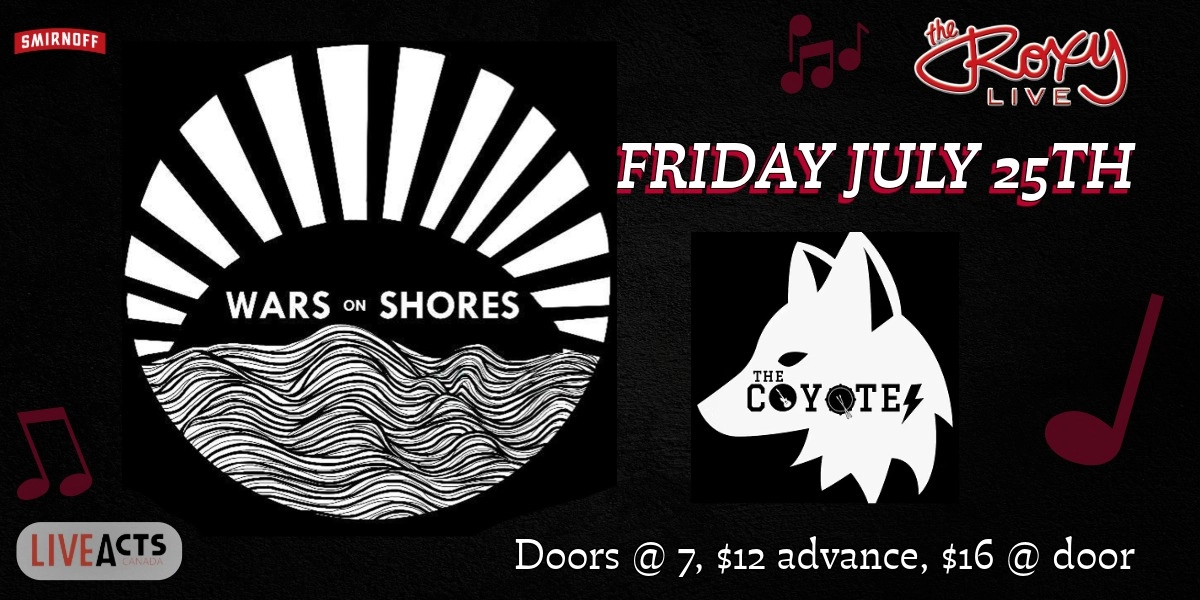 Event image for WAR ON SHORES / THE COYOTES