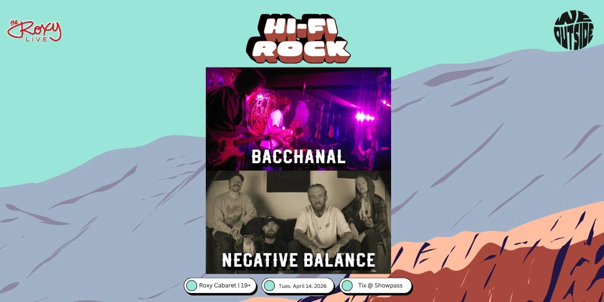 Event image for BACCHANAL / NEGATIVE BALANCE