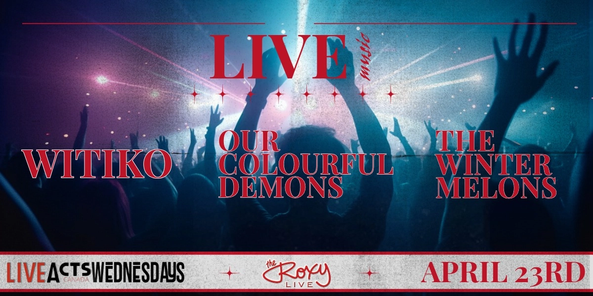 Event image for WITIKO / OUR COLOURFUL DEMONS / THE WINTERMELONS