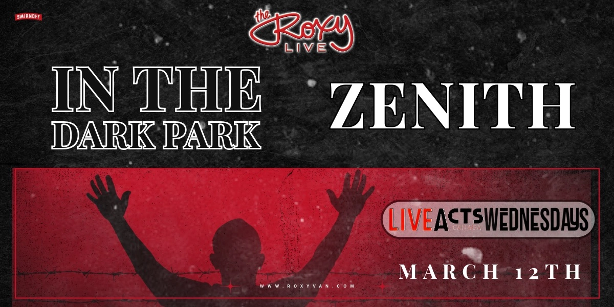 Event image for IN THE DARK PARK / ZENITH