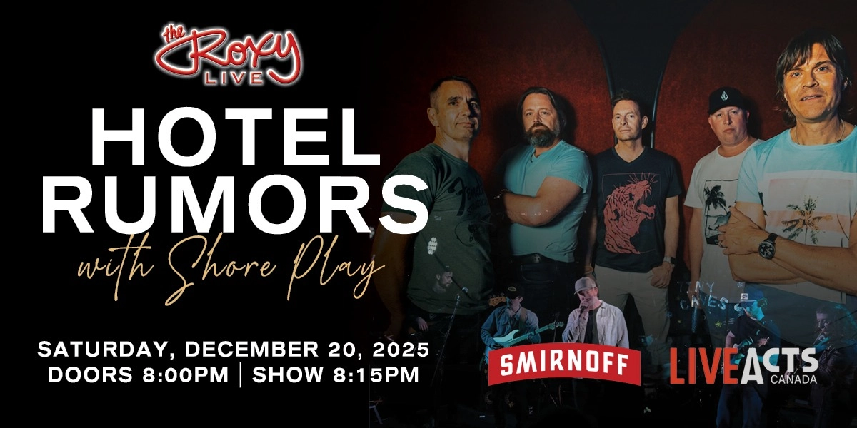 Event image for HOTEL RUMORS / SHORE PLAY