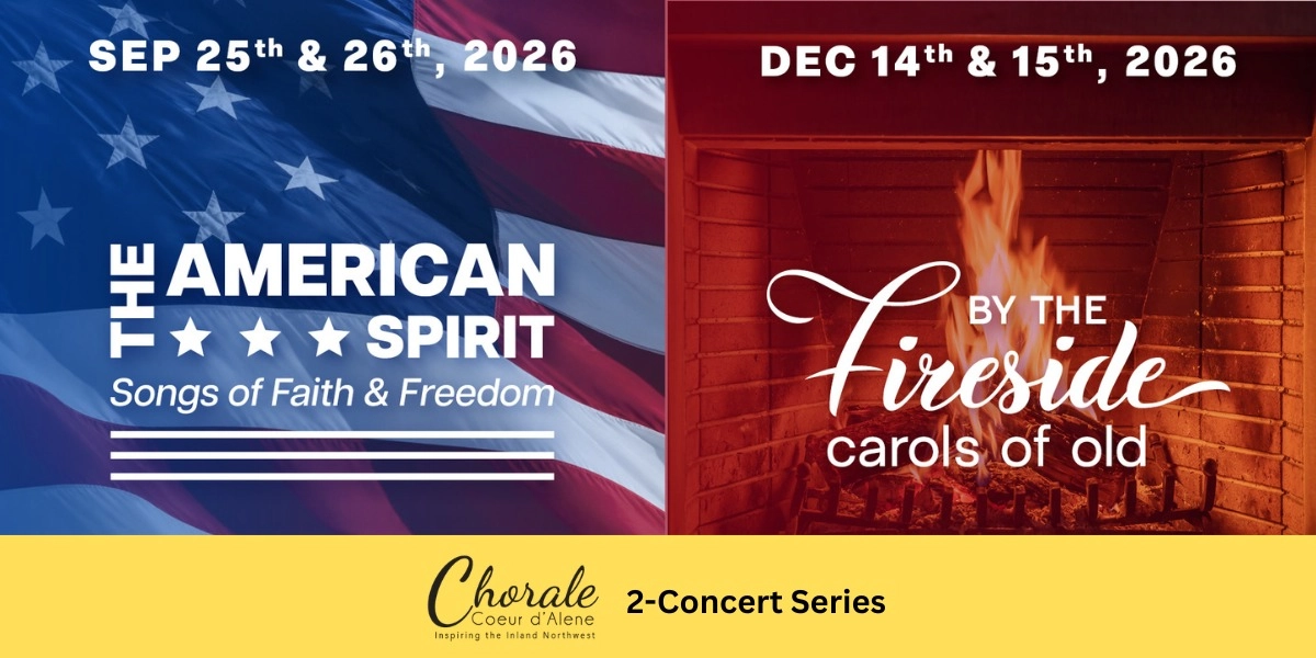 Event image for Chorale CdA - 2 Concert Series (Saturday/Tuesday)
