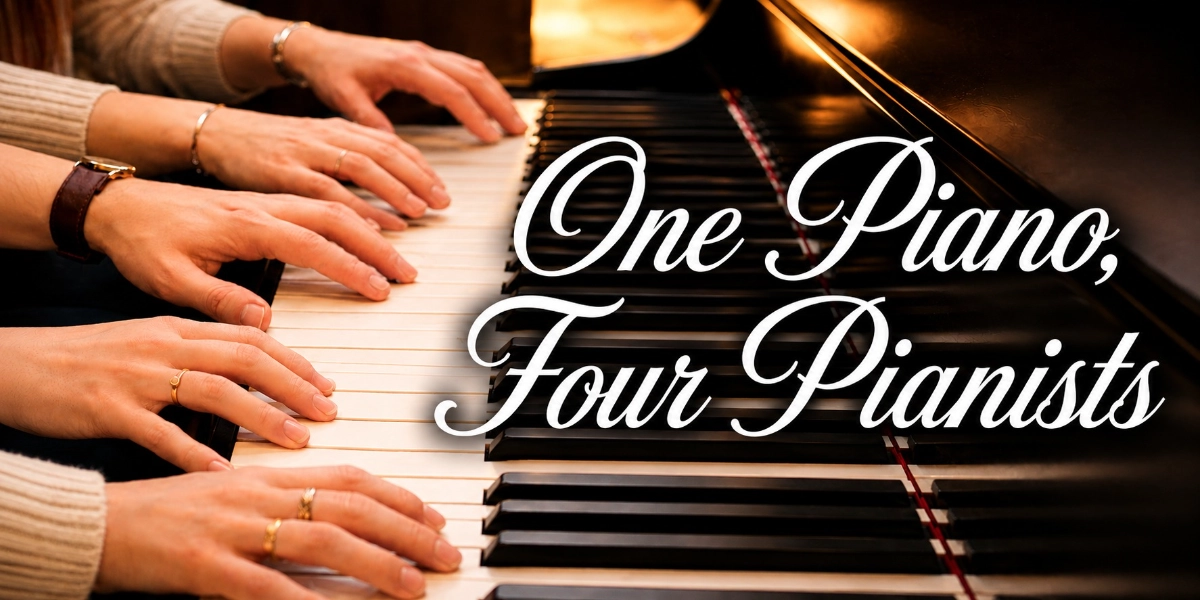 Event image for One Piano, Four Pianists