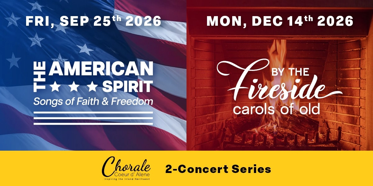 Event image for Chorale CdA - 2 Concert Series (Friday/Monday)