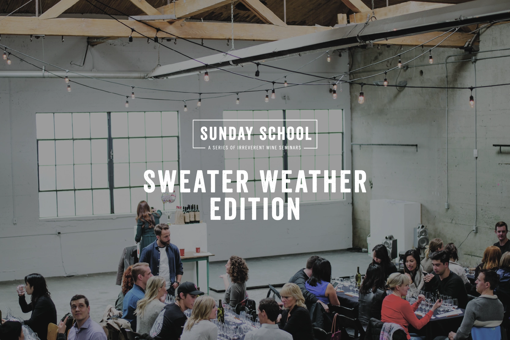 Event image for Vancouver Urban Winery's Sunday School - Sweater Weather