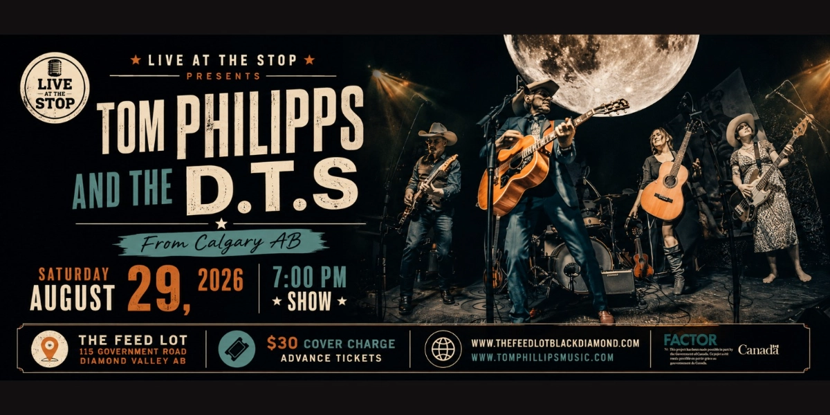 Event image for Live At The Stop Presents - Tom Phillips and the D.T.S