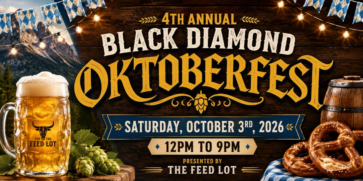 Event image for 4th Annual Black Diamond Oktoberfest Presented by The Feed Lot