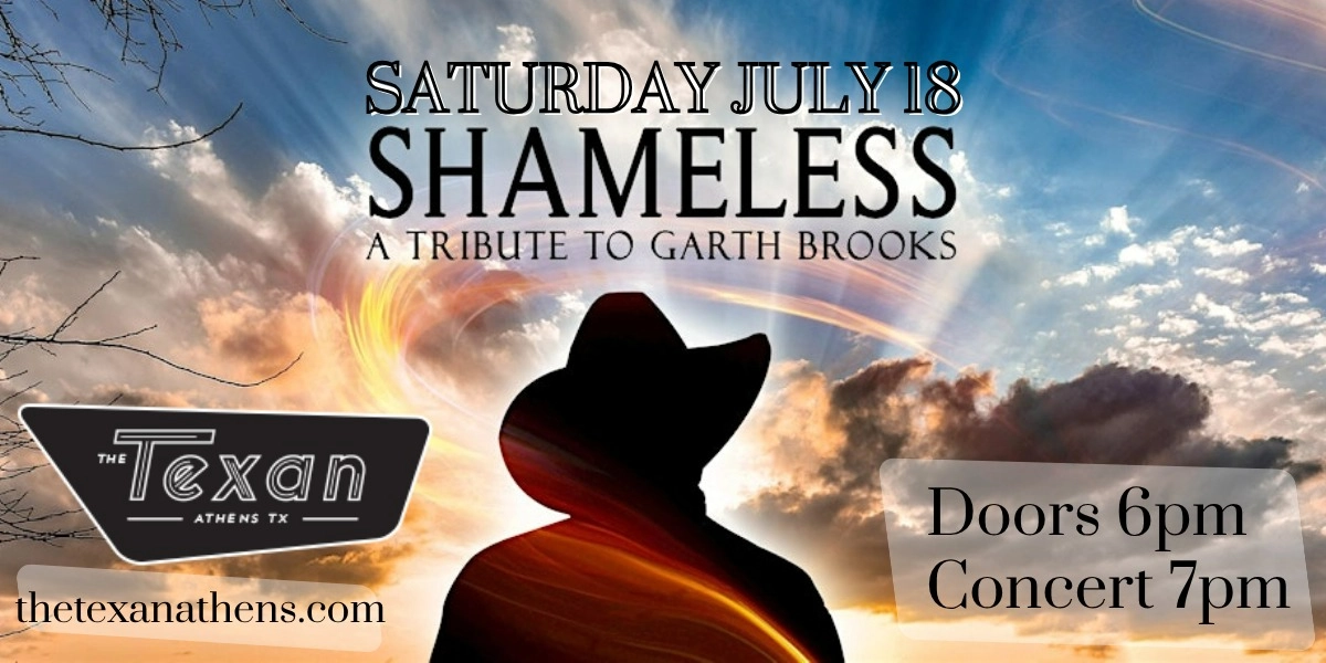 Event image for Concert: Shameless - Garth Brooks Tribute Band