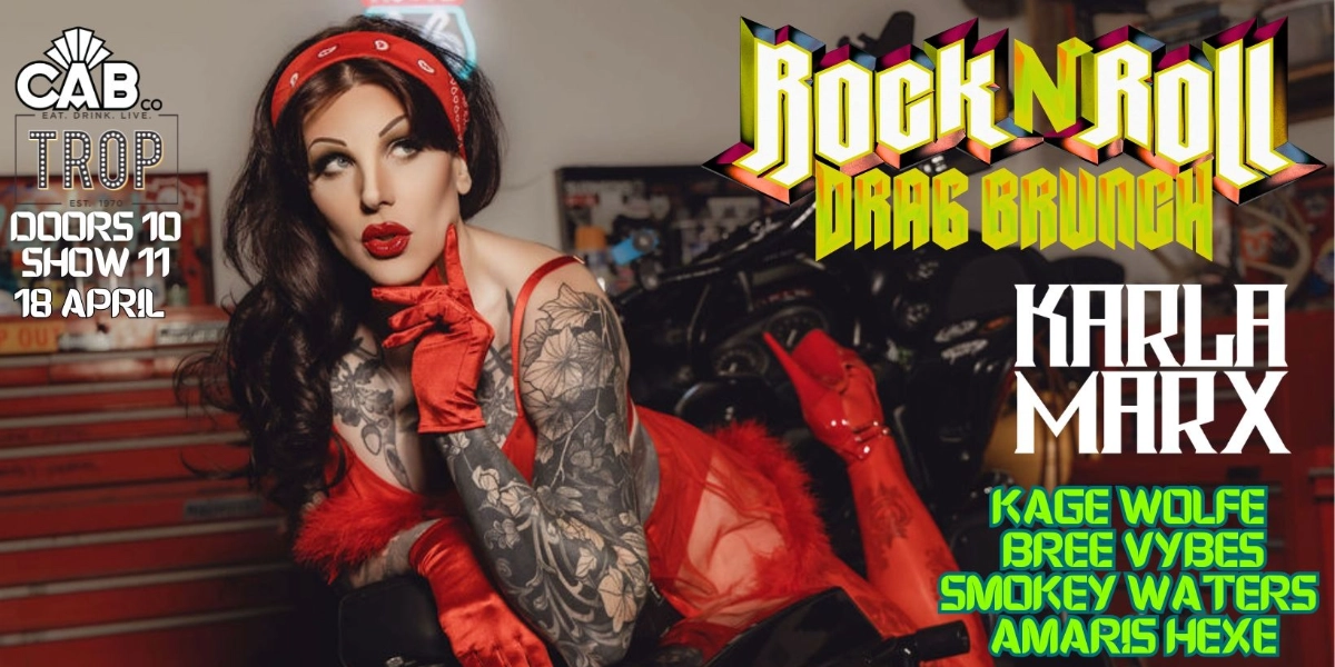 Event image for Rock n' Roll Drag Brunch at The Trop!