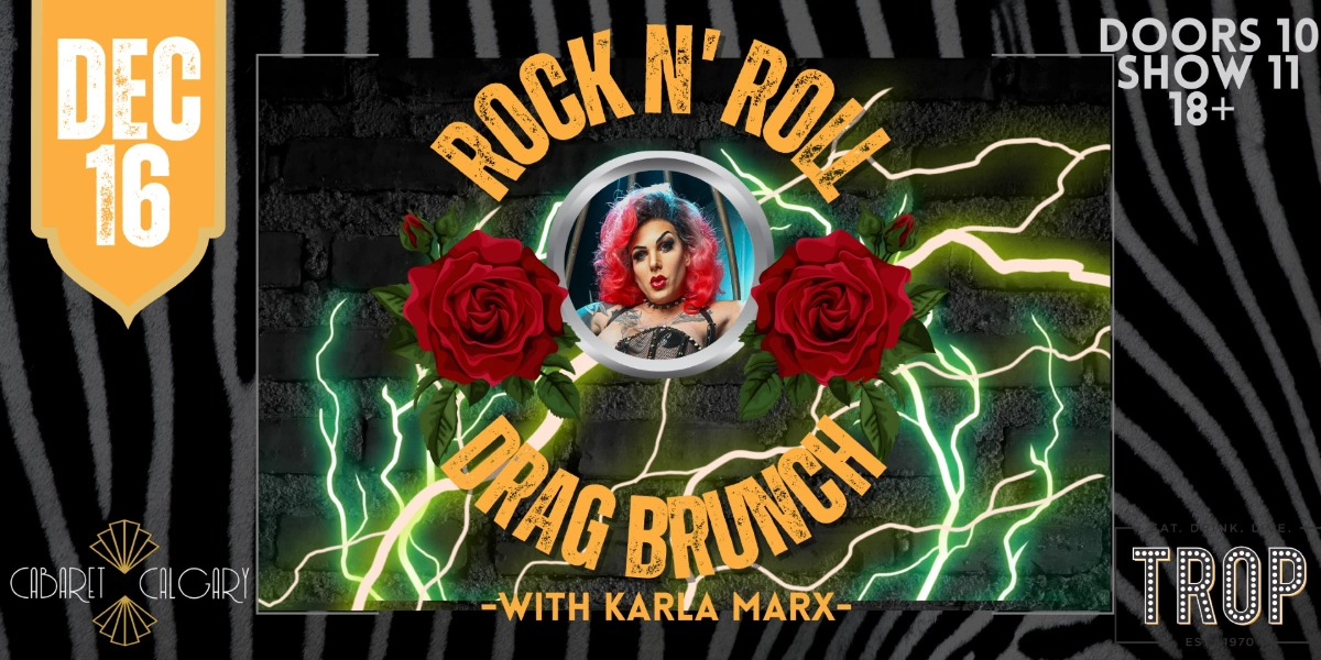 Event image for Rock n' Roll Drag Brunch at The Trop: Christmas Edition!