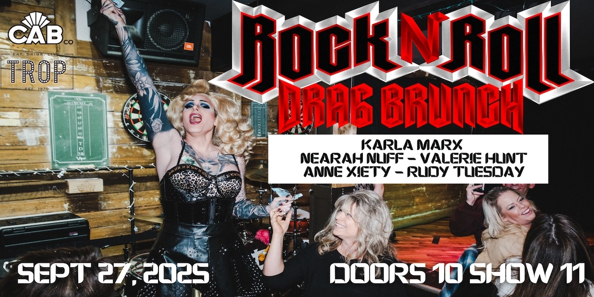 Event image for Rock n' Roll Drag Brunch at The Trop!