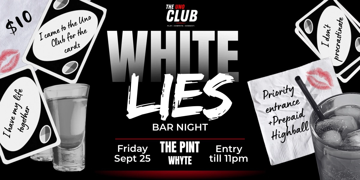 Event image for White Lies Party