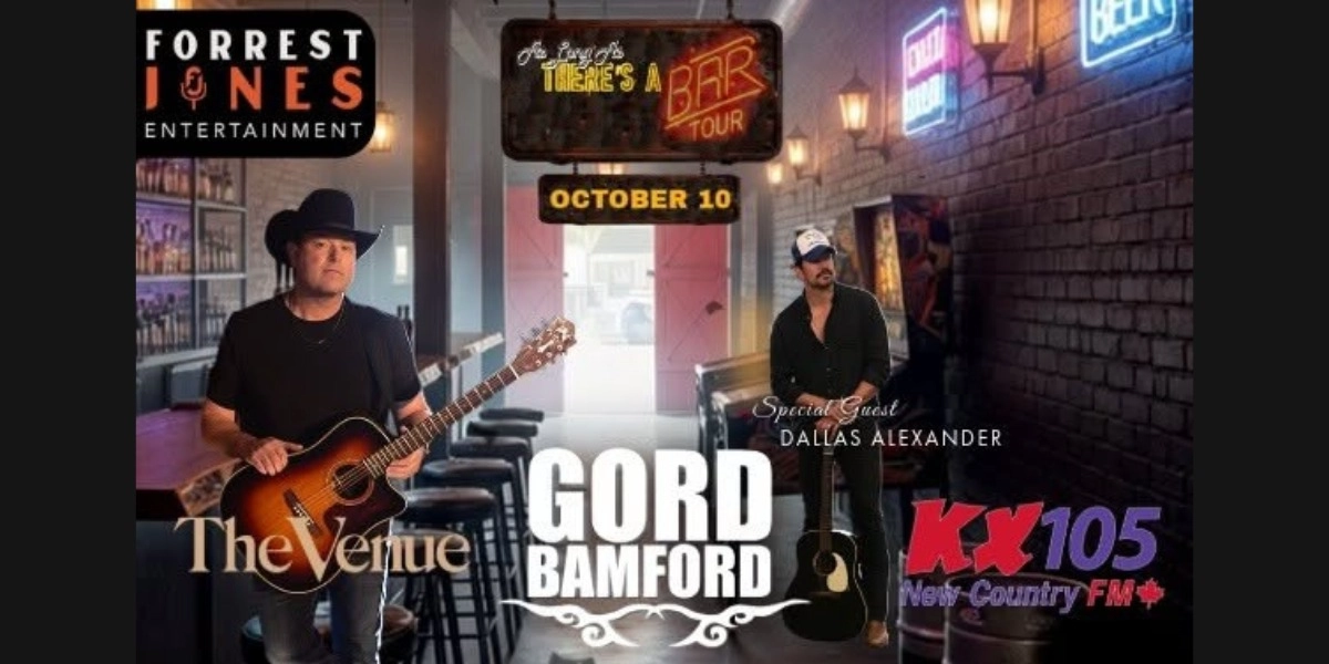 Event image for GORD BAMFORD AS LONG AS THERE'S A BAR TOUR