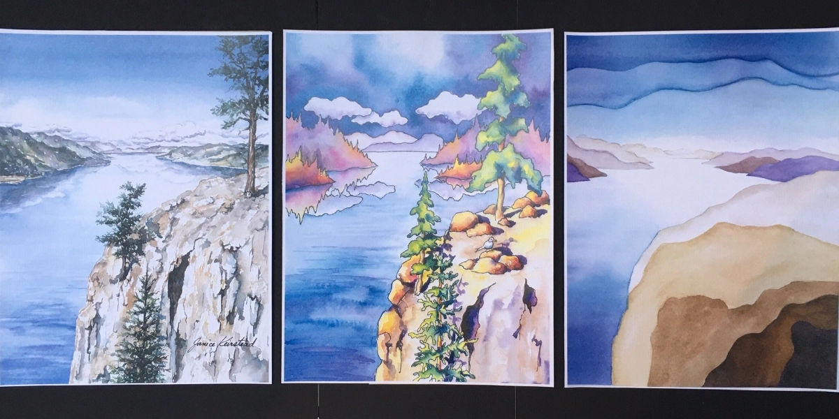 Event image for "Local Landscape: Playing with Style" Watercolour Workshop