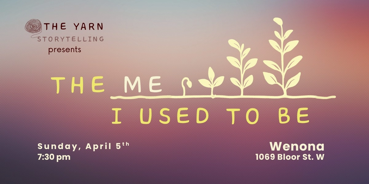 Event image for The Yarn Storytelling: The Me I Used to Be