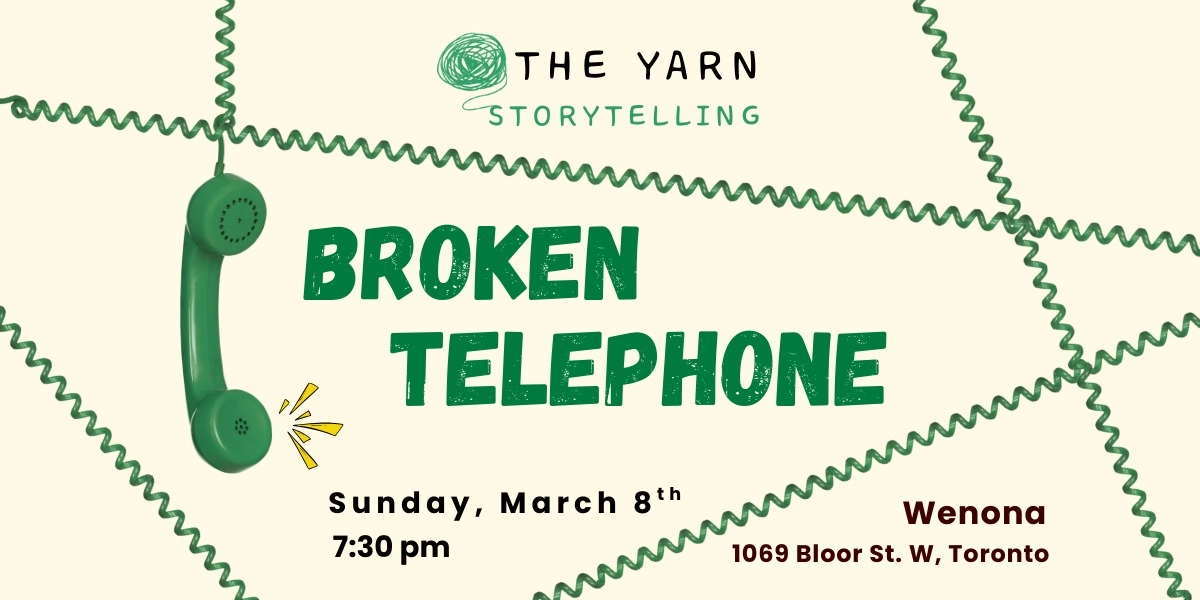 Event image for The Yarn Storytelling: Broken Telephone