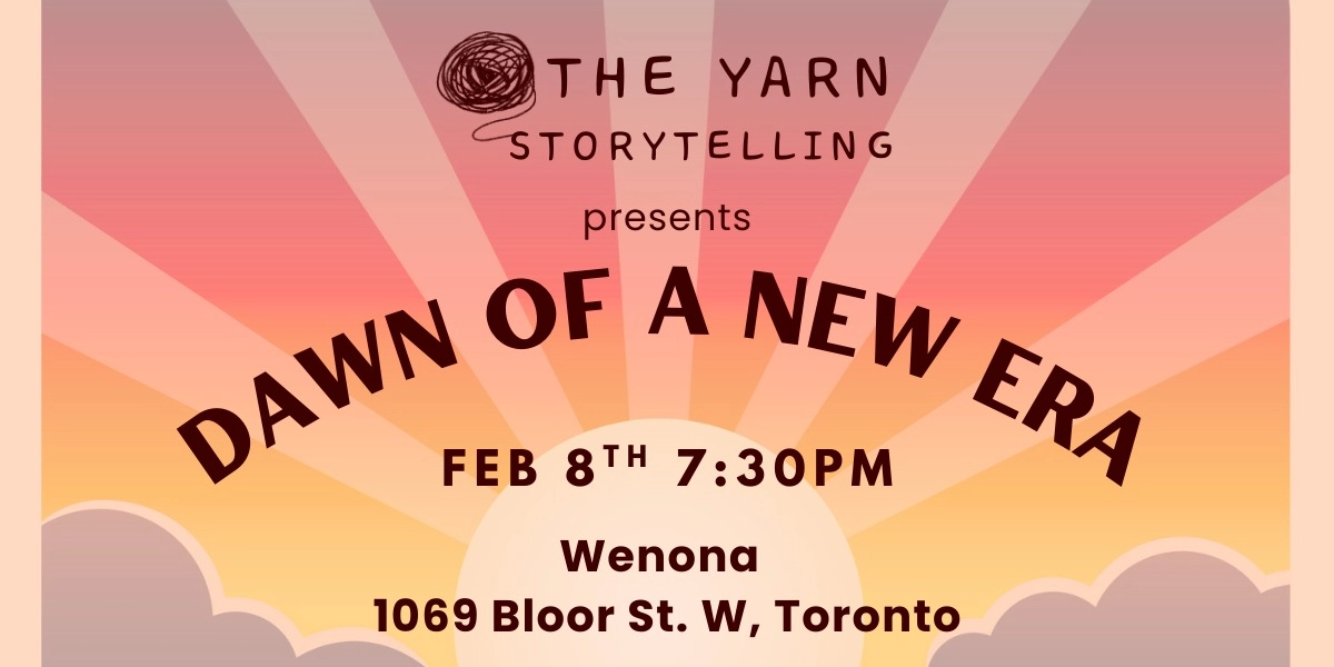 Event image for The Yarn Storytelling: Dawn of a New Era