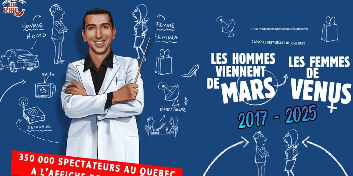 Event image for Les hommes viennent de Mars, les femmes de Vénus à Calgary
