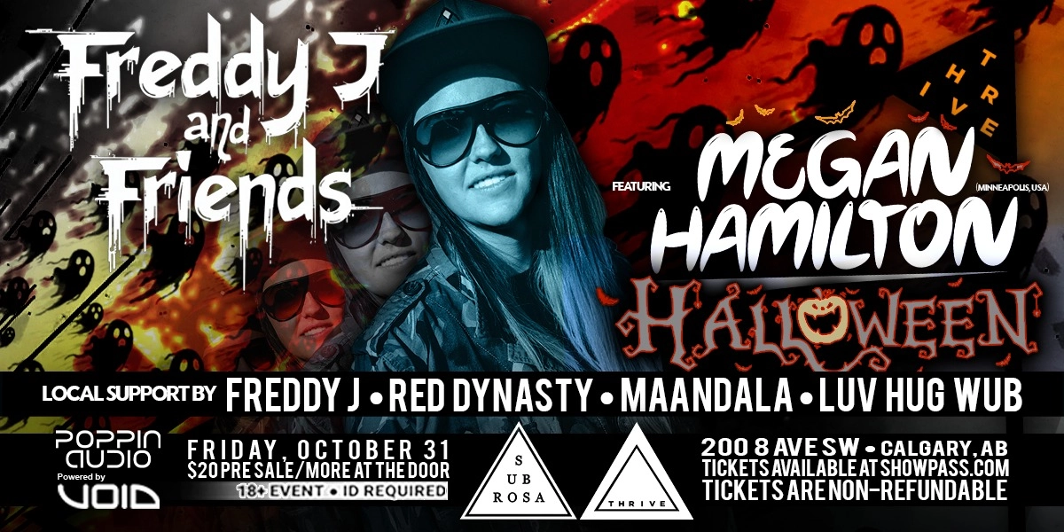 Event image for THRIVE Presents Freddy J & Friends feat. Megan Hamilton