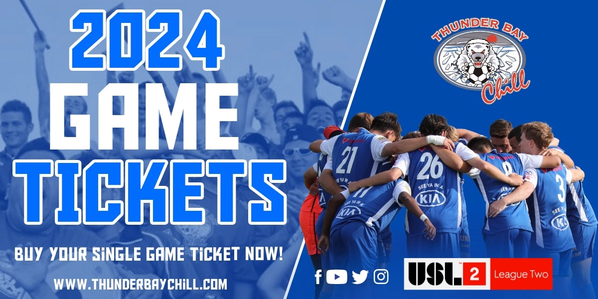 Event image for USL2 - Thunder Bay Chill 2024 Game Tickets