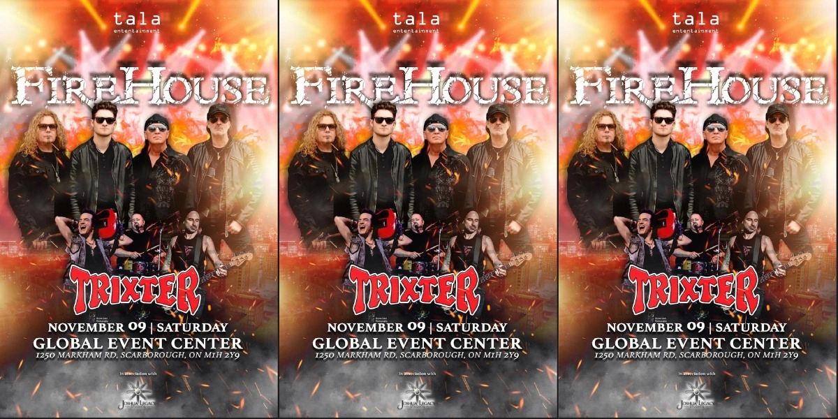 Event image for FIREHOUSE & TRIXTER Live