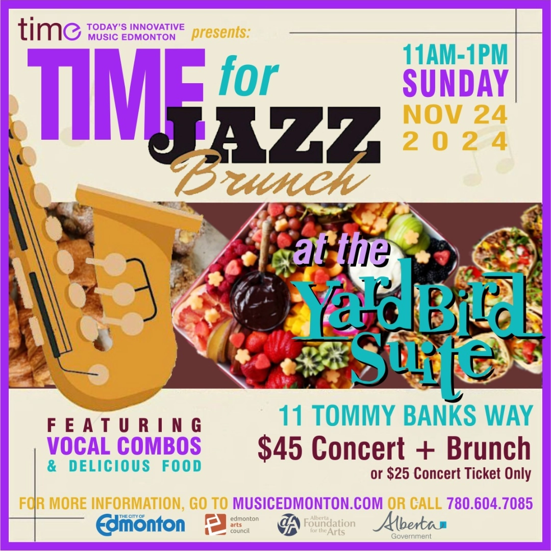Event image for TIME for Jazz Brunch at the Yardbird Suite