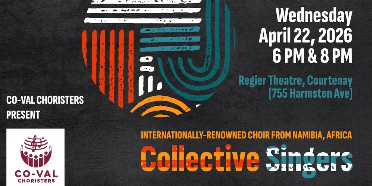 Event image for Collective Singers from Namibia - Courtenay 8PM Concert