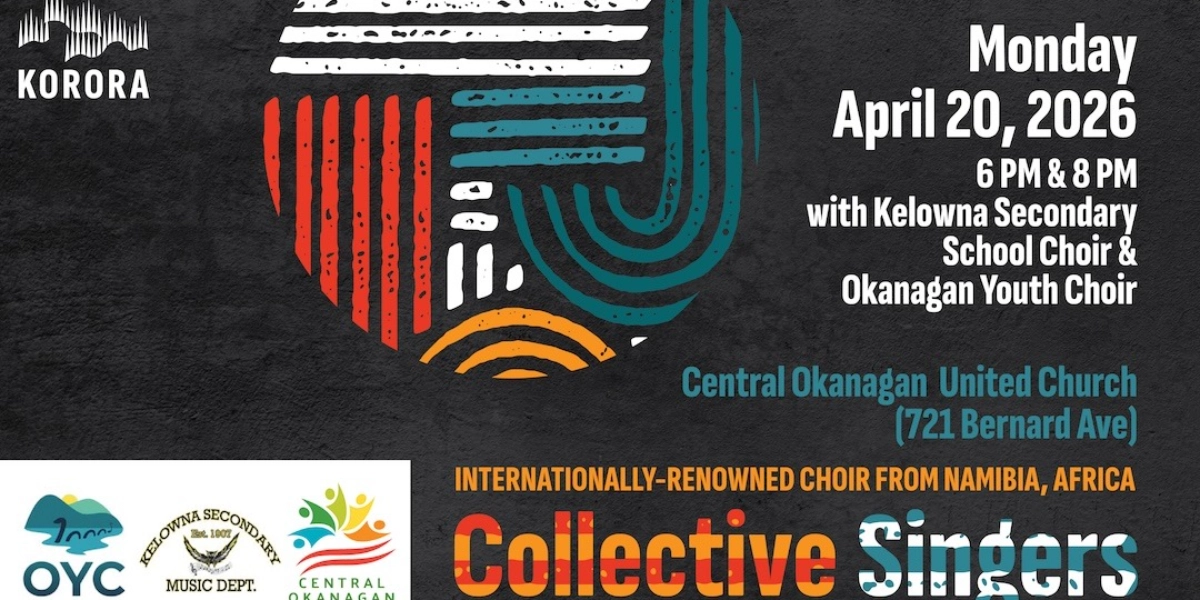 Event image for Collective Singers from Namibia - 8PM Kelowna Concert