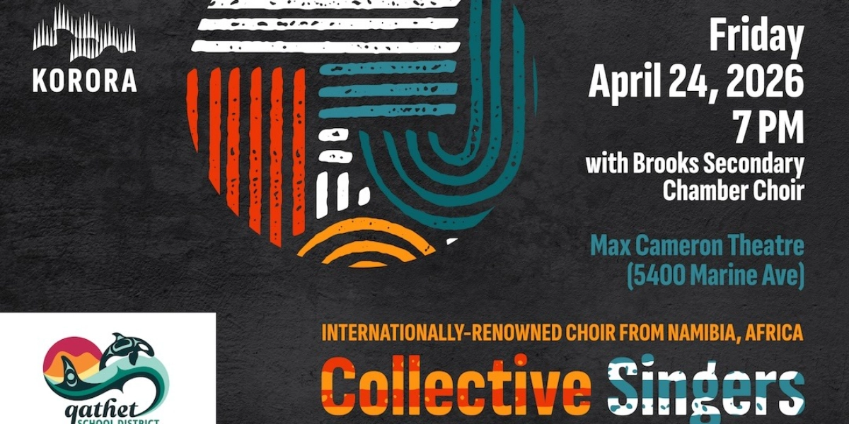 Event image for Collective Singers from Namibia - Powell River Concert