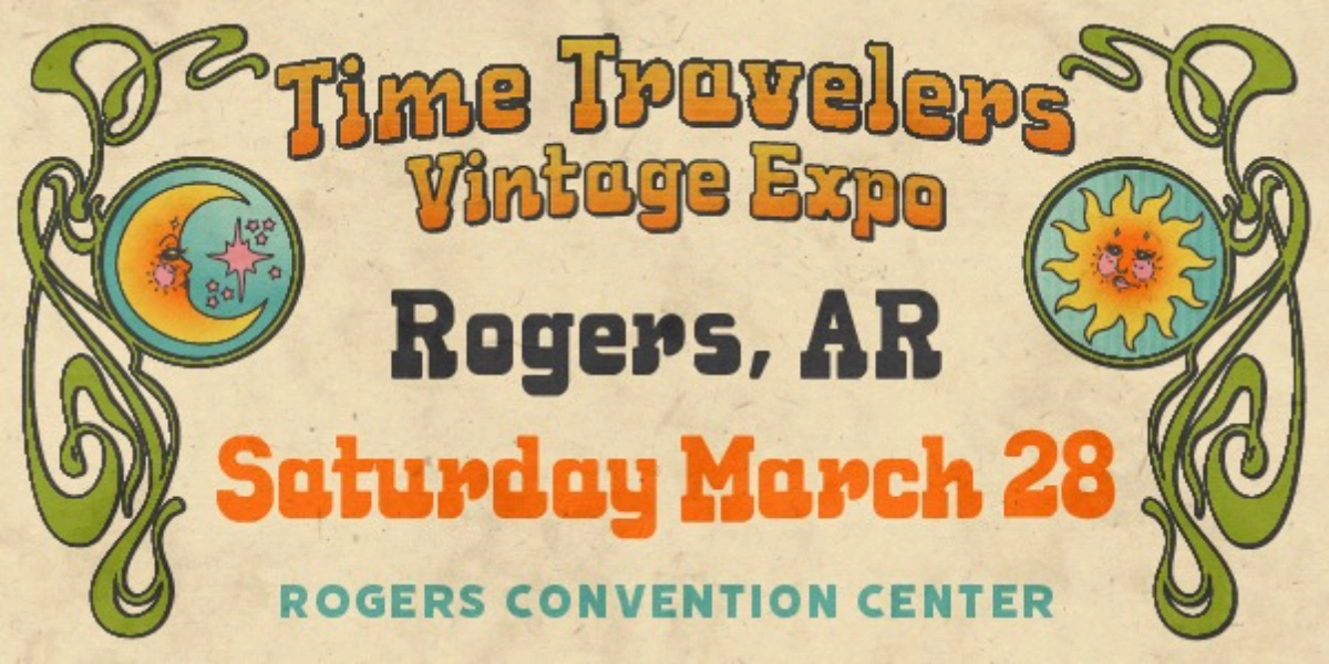 Event image for Rogers Time Travelers Vintage Expo 2026