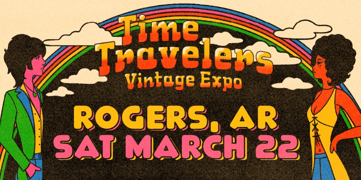 Event image for Northwest Arkansas Time Travelers Vintage Expo 2025 - Rogers, AR