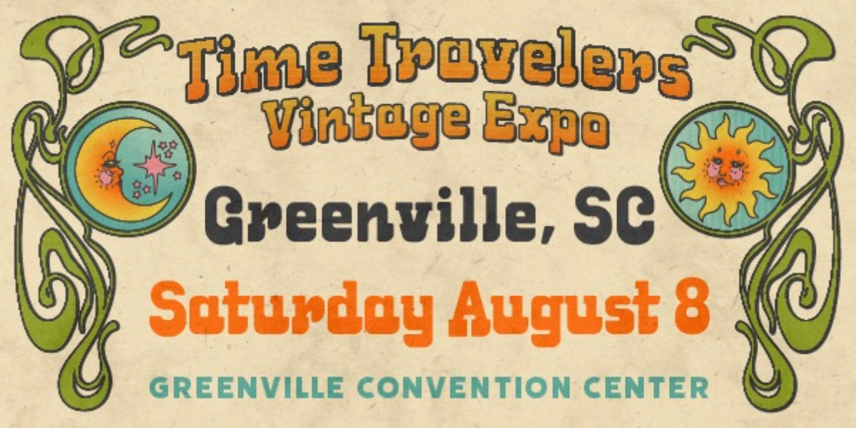 Event image for Greenville Time Travelers Vintage Expo 2026