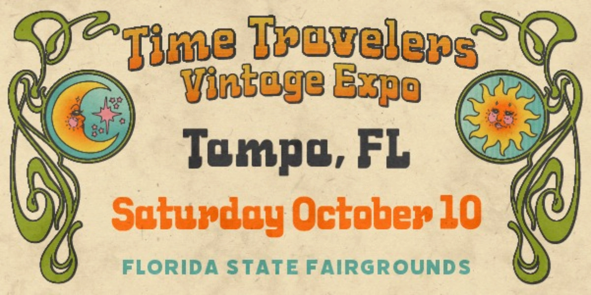 Event image for Tampa Time Travelers Vintage Expo 2026