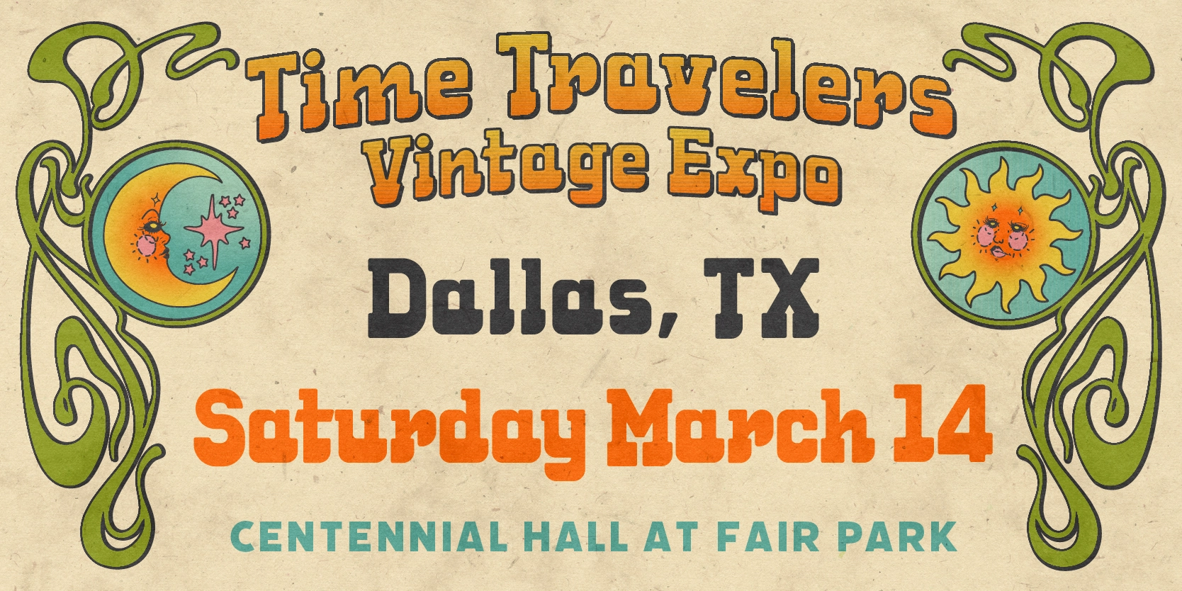 Event image for Dallas Time Travelers Vintage Expo 2026
