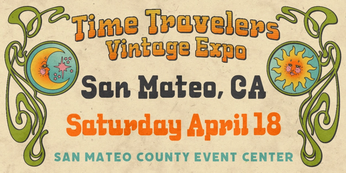 Event image for San Mateo Time Travelers Vintage Expo 2026