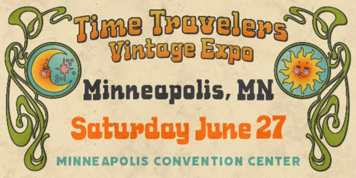 Event image for Minneapolis Time Travelers Vintage Expo 2026
