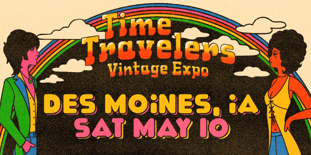 Event image for Des Moines Time Travelers Vintage Expo 2025