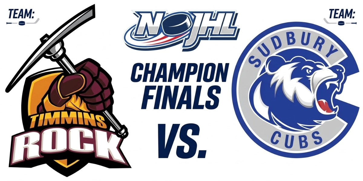 Event image for 2026 NOJHL PLAYOFFS FINALS vs SUDBURY CUBS