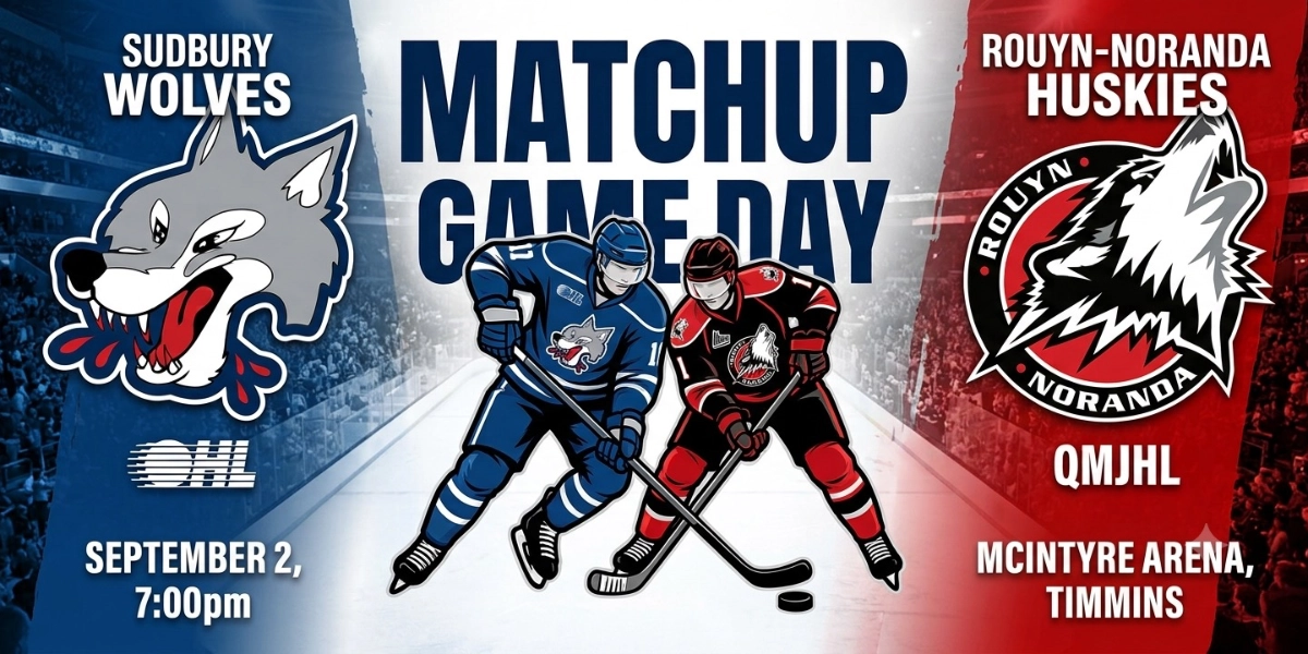 Event image for Sudbury Wolves vs Rouyn-Noranda Huskies