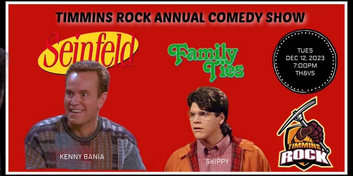Event image for TIMMINS ROCK COMEDY SHOW 2023