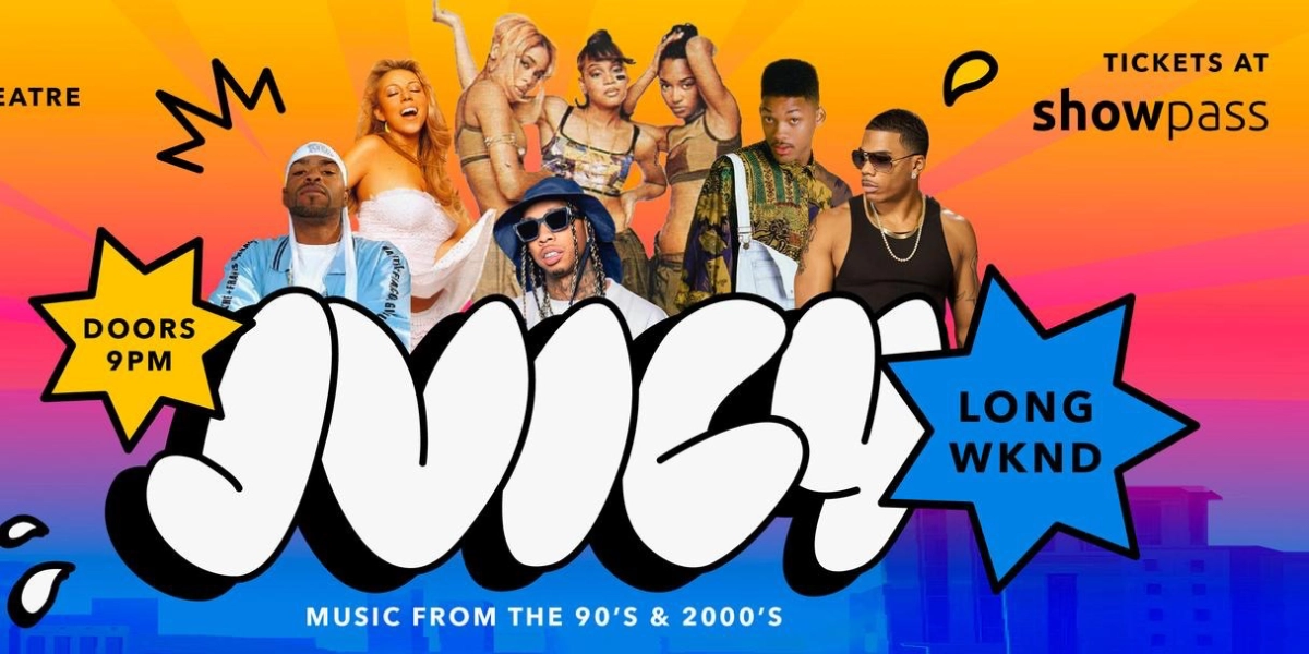 Event image for JUICY : 90s & 00s Hip Hop and R&B