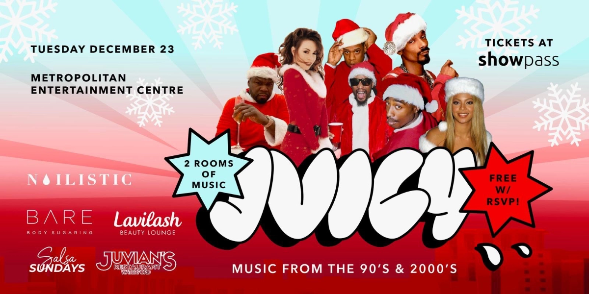 Event image for JUICY : 90s & 00s Hip Hop and R&B